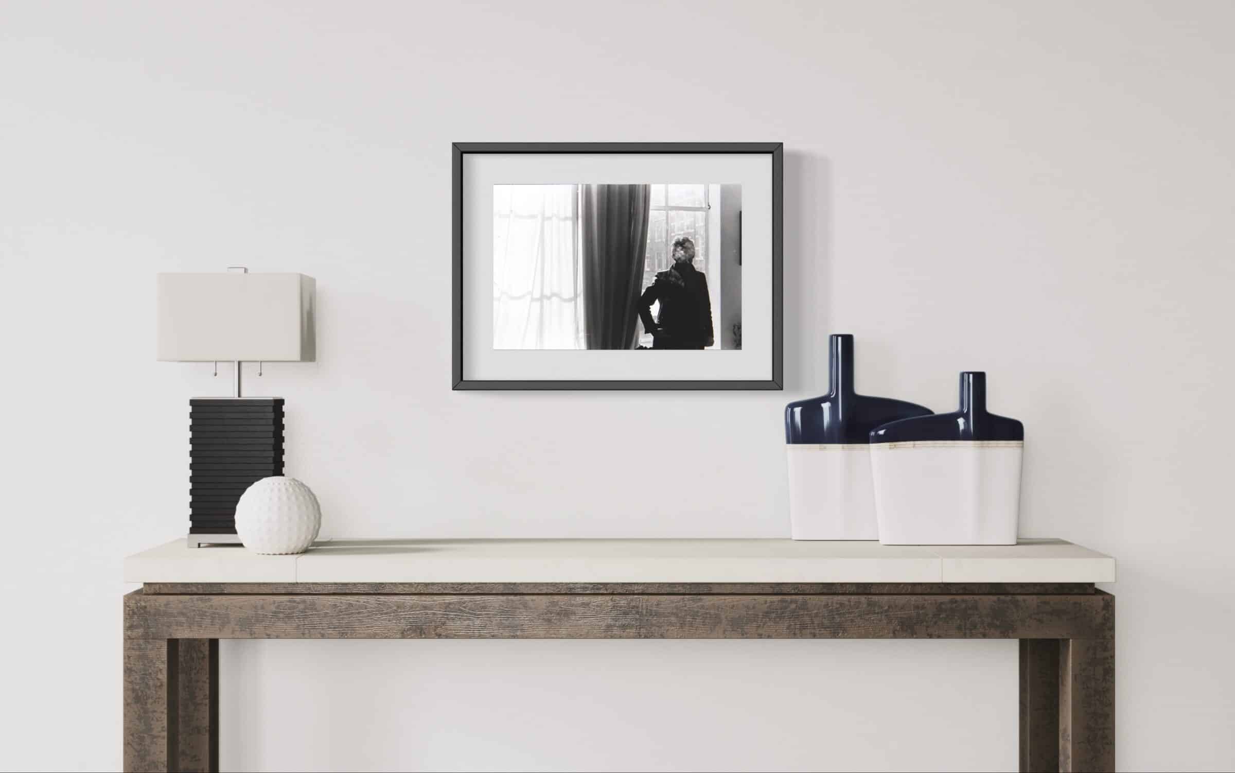 RAMON GIELING - "Frans van de Staak" - impressie in interieur met lijst