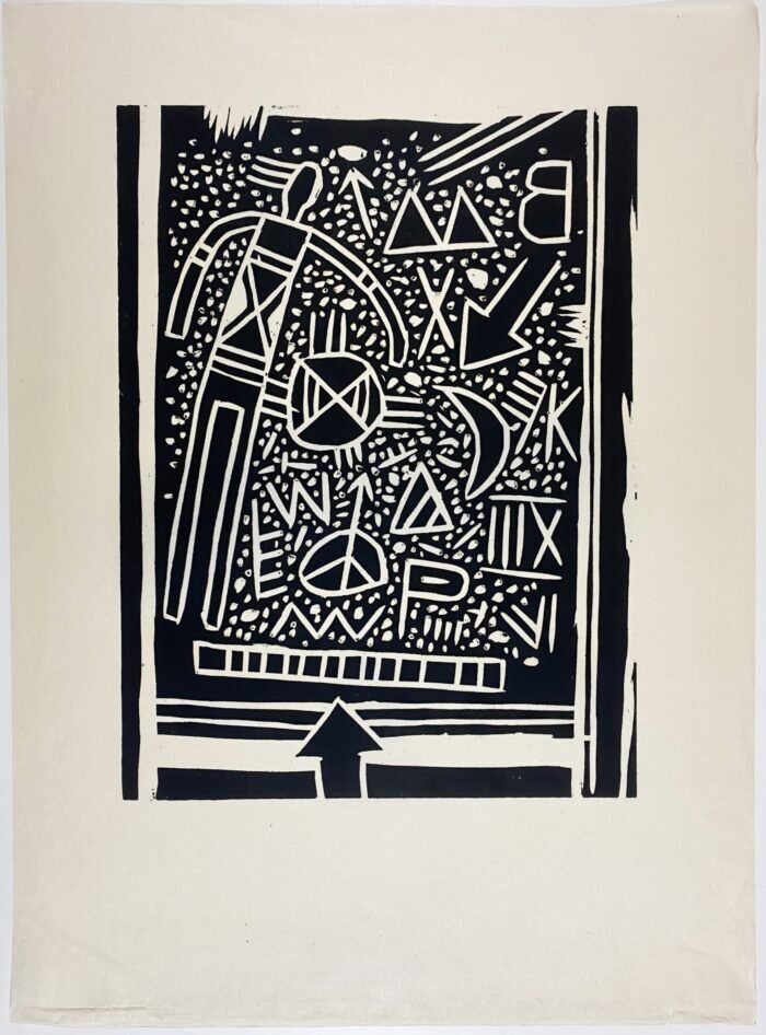 FERENC GÖGÖS - Hardboard cut