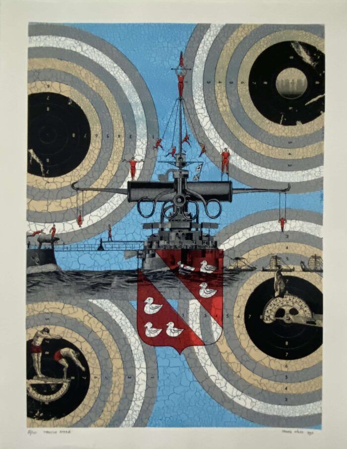 HARALD VLUGT - "Massive Attack" - Silkscreen print (large)
