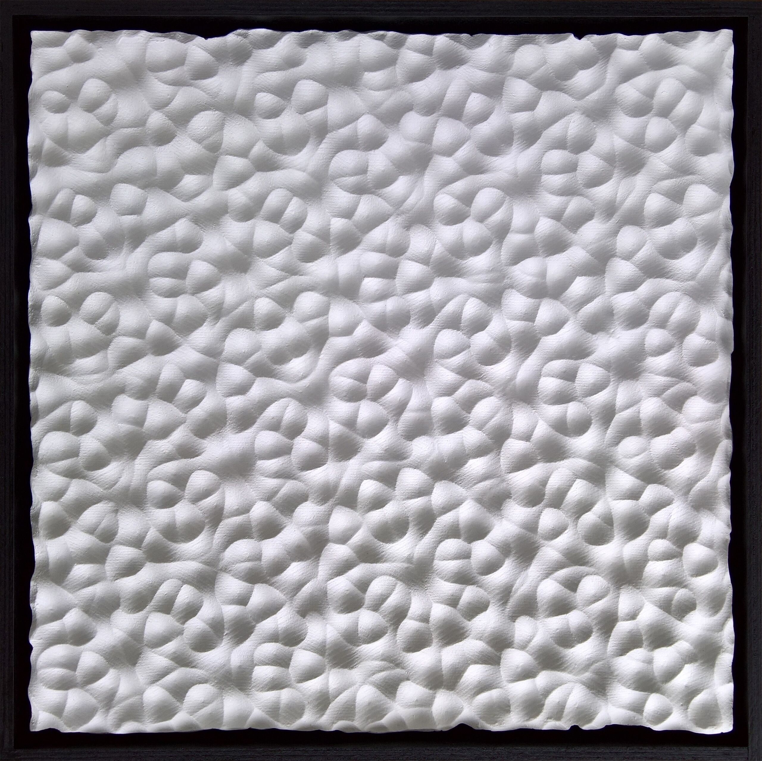 Karel Kremer - 'Relief II' sculptuur / paneel in baklijst