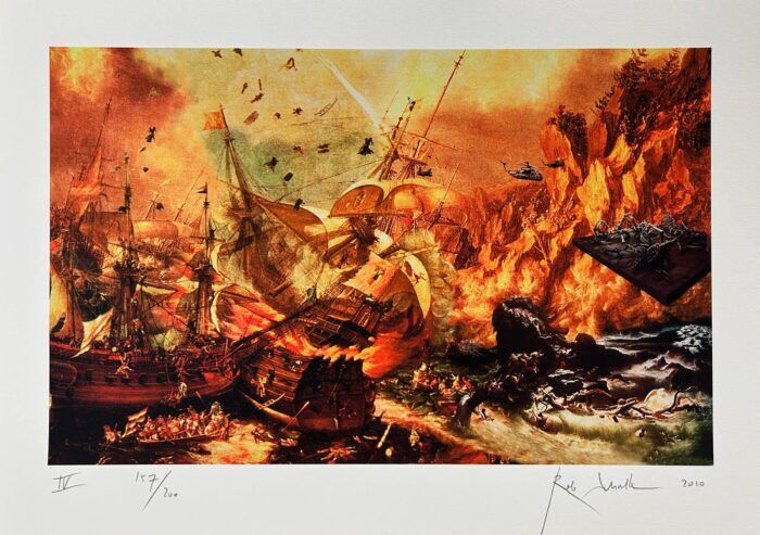 ROB SCHOLTE - 'Après nous le déluge' IV - giclée (nr.157/200)