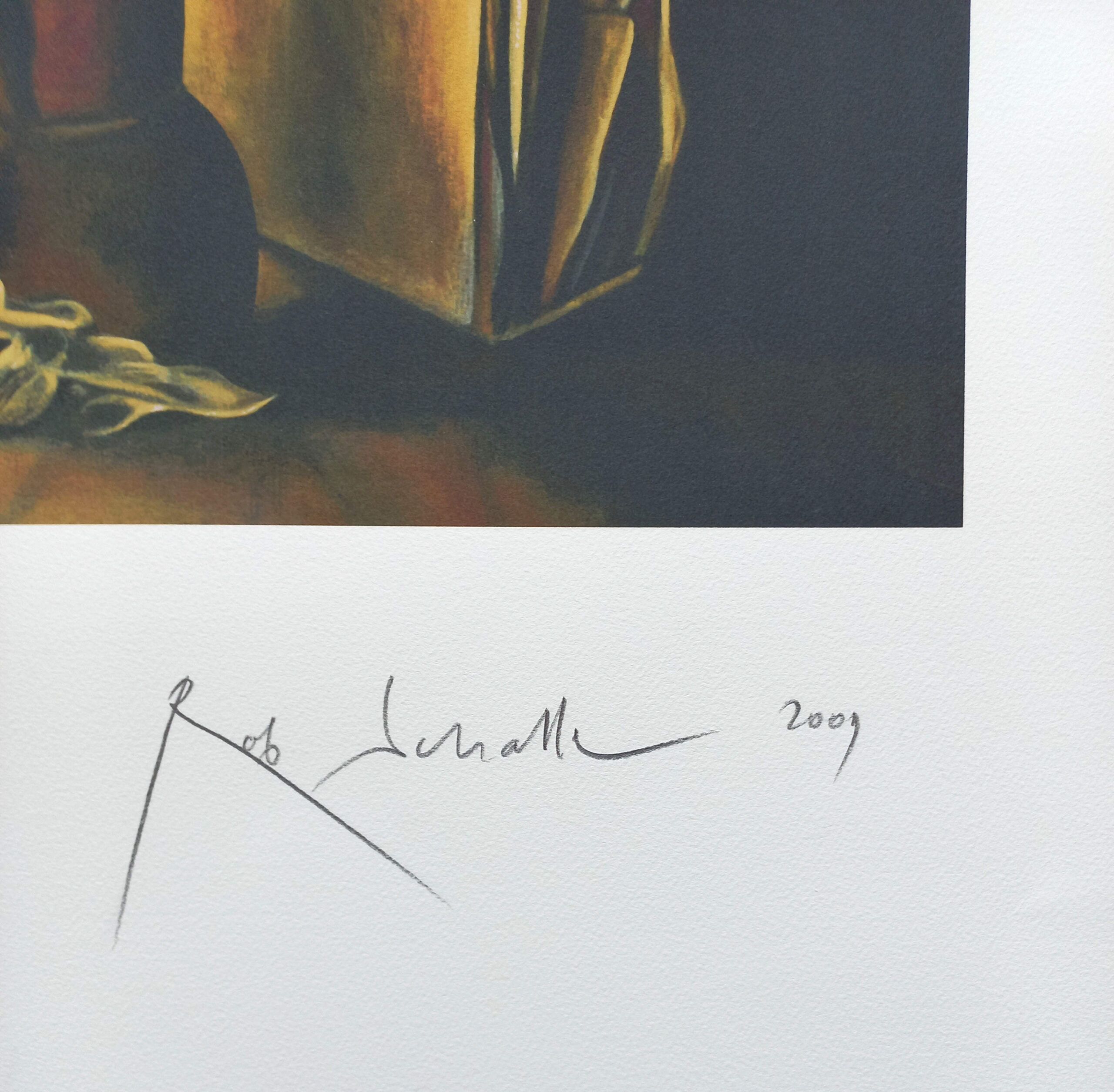 Rob Scholte - 'On the Origin of Species' - signatuur