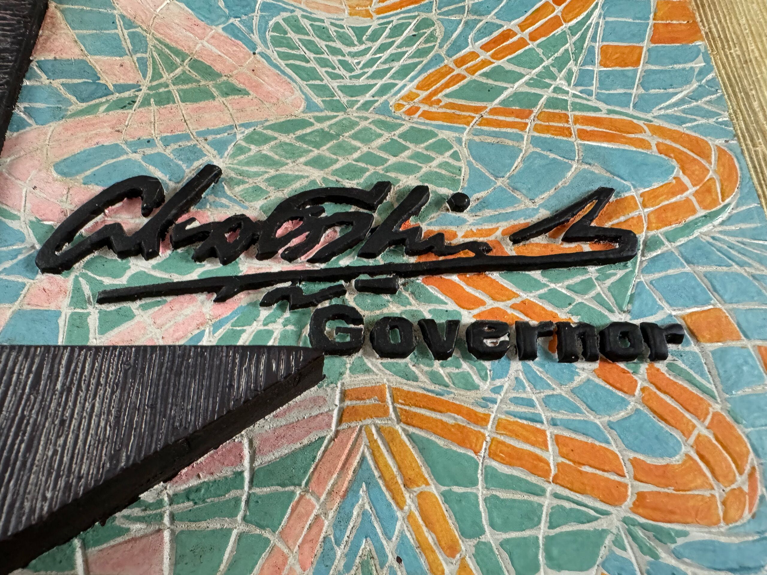 Thomas Tchopzan - Bank Of Ghana 50 CEDI - detail reliëf