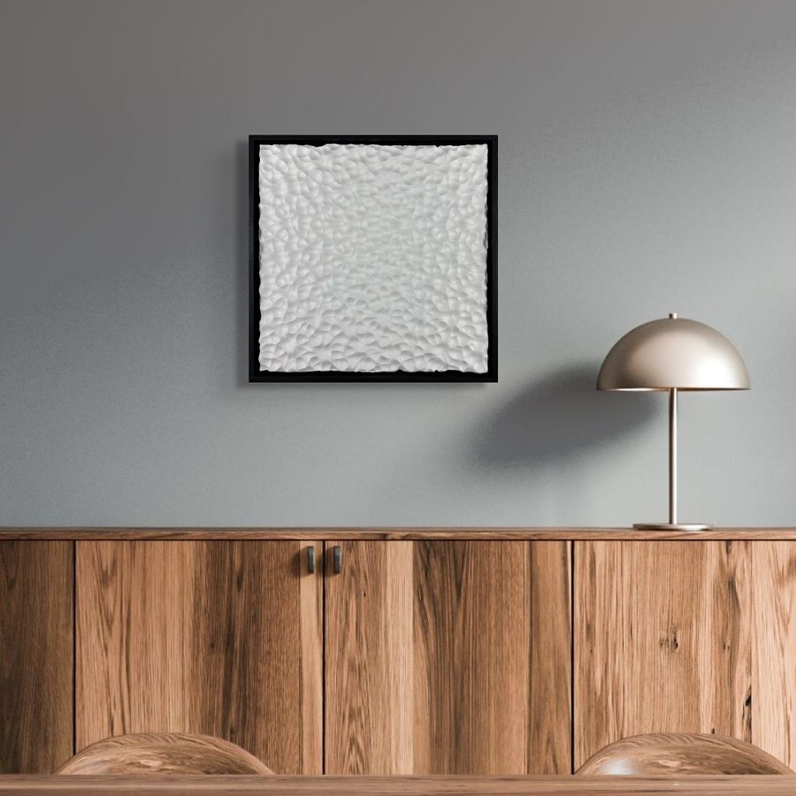 Karel Kremer - 'Relief II' paneel in interieur