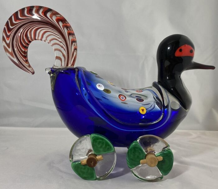 Anatra / Motor Duck - Martin Bradley - glassculptuur