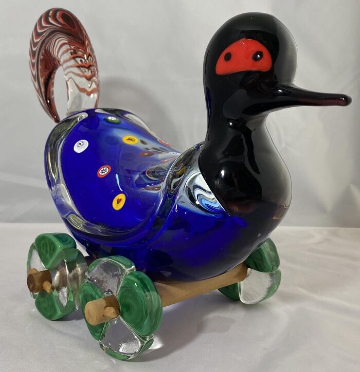 Anatra / Motor Duck - Martin Bradley - glassculptuur