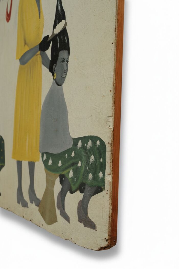 Bikok T. Pierre - 'De'Frisage' - Large Hairdresser's Sign