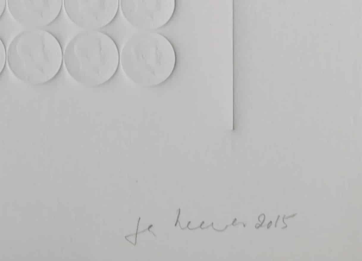 Jan Henderikse - 50 cents John F. Kennedy - Preegdruk, signatuur