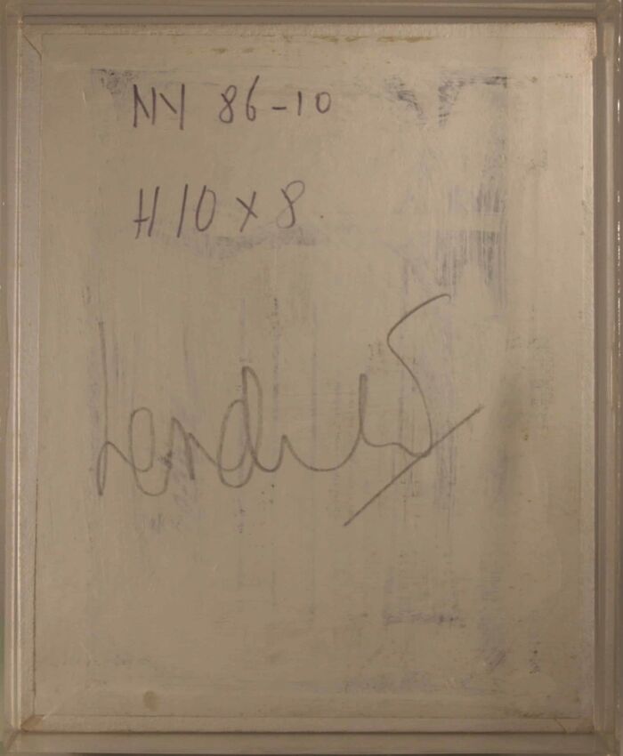 bewerkte foto zonder titel - Jan Henderikse - signatuur