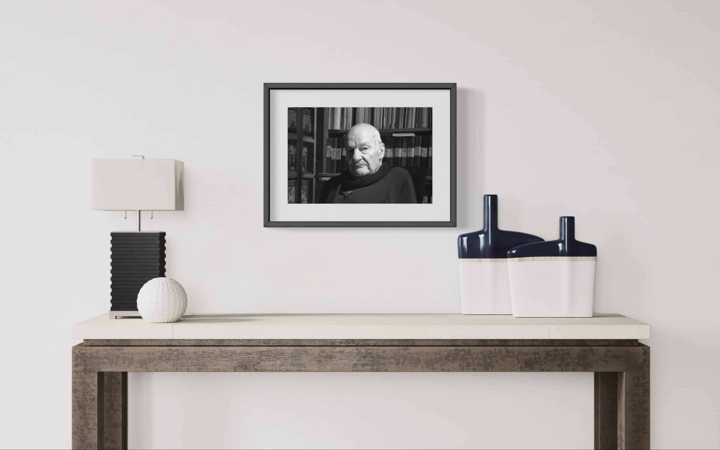 RAMON GIELING - "Simeon ten Holt" - impressie in interieur met lijst