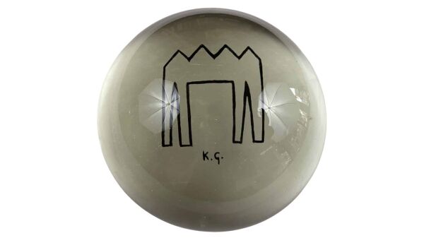 Klaas Gubbles presse papier Murano crystal