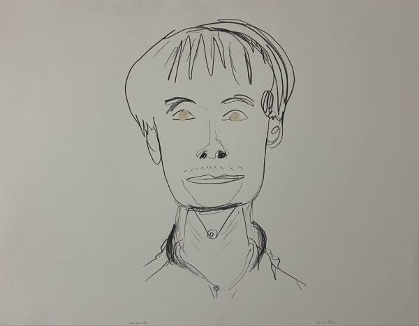 EMO VERKERK - "Kamagurka" silkscreen print (large)