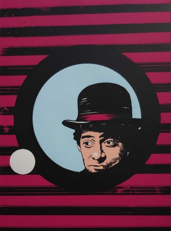 Hewald Jongenelis - "Internaat-Externaat" - silkscreen print