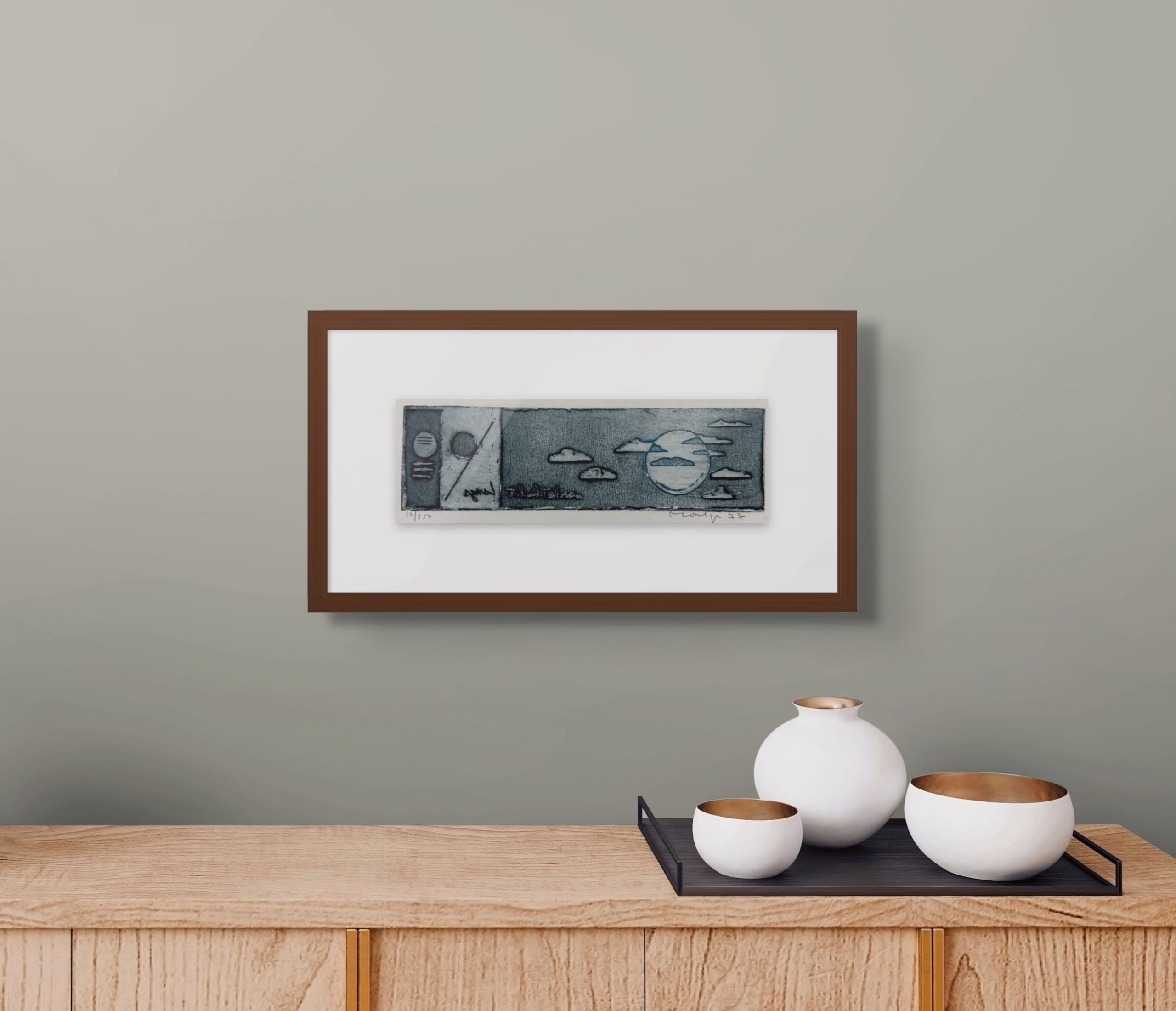 JAN MONTYN – 'In front of the light' – In a room