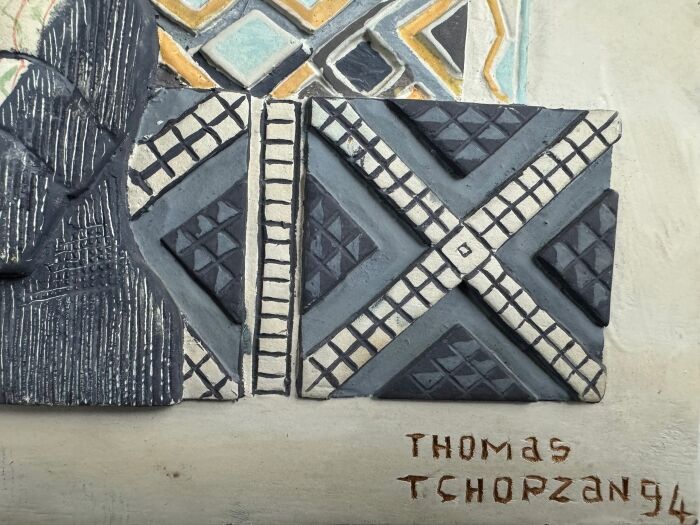 Thomas Tchopzan - "Centrale Bank van Guinee 100 Frs" - signatuur