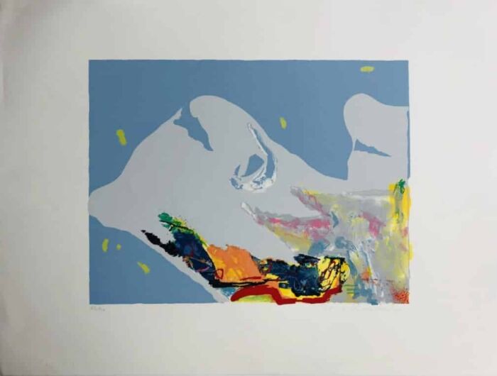 Ton van Kesteren - Abstraction - zeefdruk