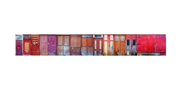 Bram Boeckhout - 'Rode deur' - foto collage