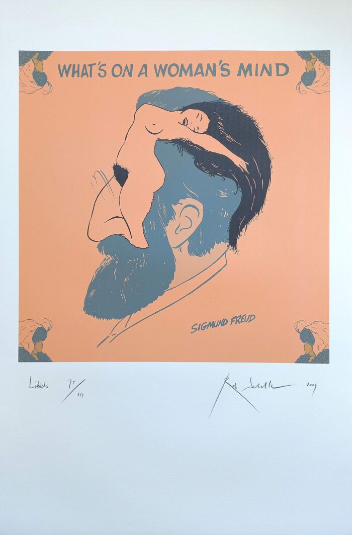 Rob Scholte - 'Libido' - Zeefdruk (Nr.75/111)